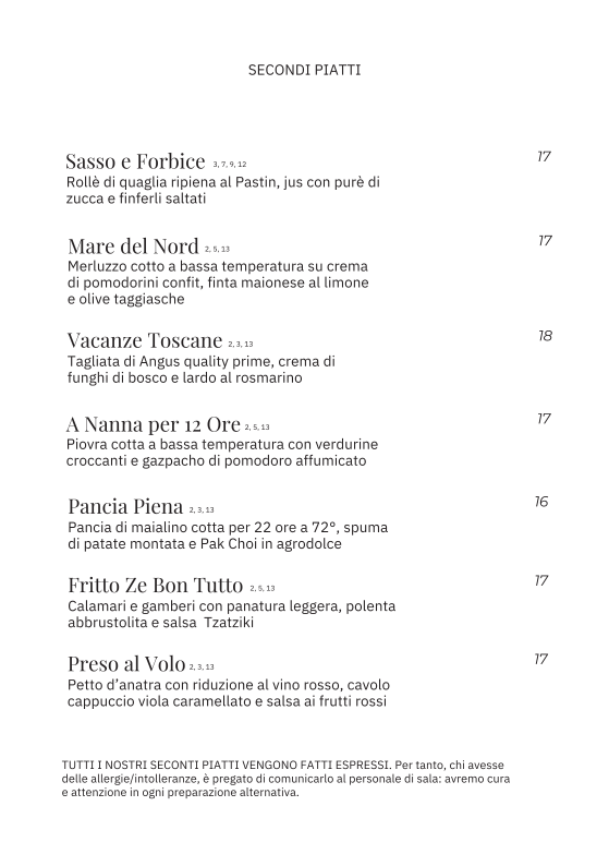 Menu Egò Restaurant | Ristorante Mirano-1