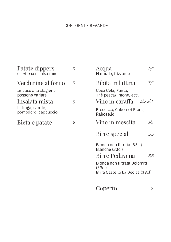 Menu Egò Restaurant | Ristorante Mirano-5